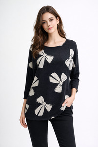 Bittermoon Bow Peep Top