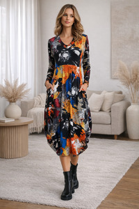 Bittermoon: Bittermoon Carly Dress - Splash