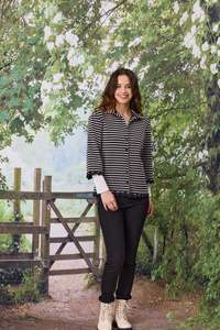 Sylvie Jacket - Black/Cream