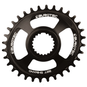 Burgtec: Burgtec Shimano Direct Mount Oval Thick Thin Chainring