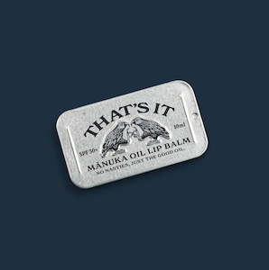 Nutrition: That's It SPF30+ Mánuka Oil Lip Balm