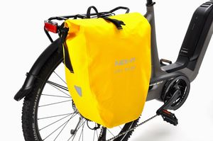 Bags Carriers: Pack-IT Drybag Pannier Yellow