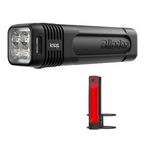 Lights: KNOG BLINDER 600 + PLUS BIKE LIGHTSET