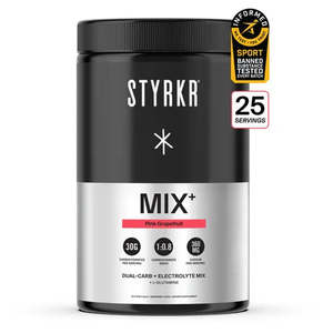 Nutrition: Styrkr Mix MIX+ Pink Graprefruit Dual-Carb Drink Mix