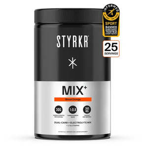 Drinks: Styrkr Mix MIX+ Blood Orange Dual-Carb Drink Mix