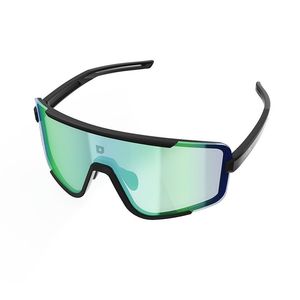 Clothing: ULAC Neo Vue HOKO Black / Boost Blue Photochromic