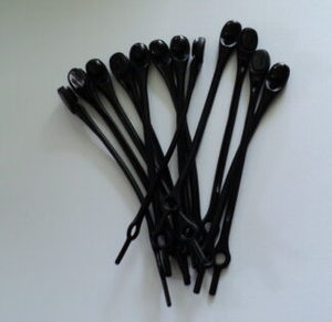 Products: Shiny aluminum canister keyring