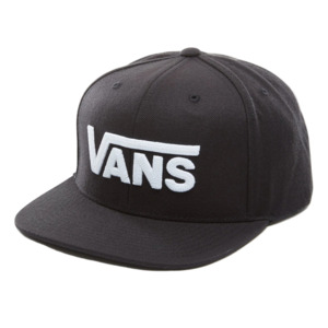 Wander Women: Vans Drop V II Snapback Hat Black/White