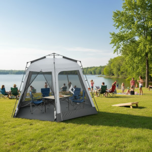 Best Of The Mix Monthly Wrap Up: KingCamp Cairo 2 Fast Set Screen Tent 12 foot