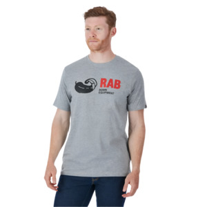 Rab Stance Vintage Men's Organic Tee Grey