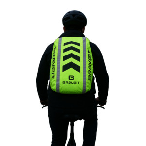 Under 30 Steals: Brave Backpack Cover Hi-Vis Fluro/Reflective/Black