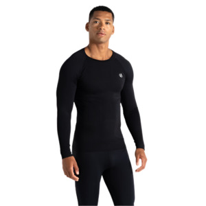Dare2b Men's In The Zone Base Layer Long Sleeve Top Black