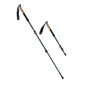 Atepa AA2520 Retractable Carbon Trekking Pole - Single
