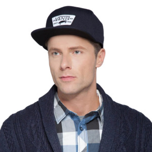 Vans Full Patch Snapback Hat True Black