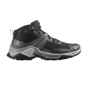 Salomon X Raise 2 Mid Gtx Women's Shoe Black Magnet Morganite-5.5