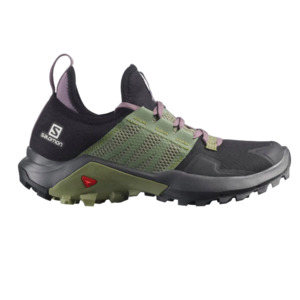 Salomon Madcross Women's Shoe Black Oil Green Moonscape-5.5