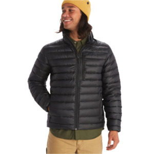 Go Snow: Marmot Highlander Down Men's Jacket Black