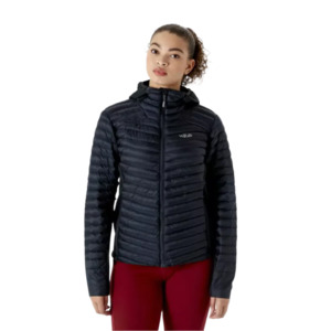 RAB Cirrus Flex 2.0 Hoody Wmns Black - size 16