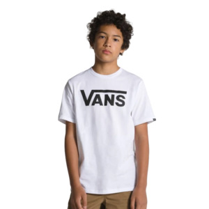Lifestyle Outdoors: Vans Classic Boys Tee White