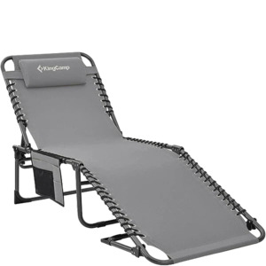 KingCamp Berlin Folding Sun Lounger