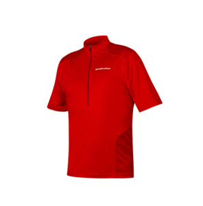 Brand Endura: Endura Hummvee S/S Jersey - Red