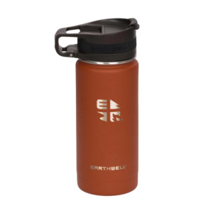 Under 30 Steals: Earthwell Vacuum Bottle 470ml - Roaster Loop Cap - Sierra Red