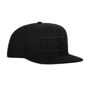 Mons Royale Connor Unisex Wool Cap Black
