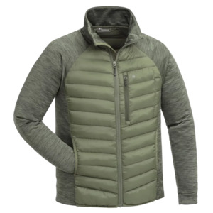 Just Jackets: Pinewood Abisko Men's Hybrid Fleece Jacket Clover Green - Small