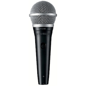 Shure PGA48 Cardioid Dynamic Vocal Mic with Cable