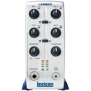 Products: Lexicon Lambda Desktop Recording Studio