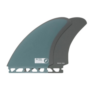 Products: FIBREGLASS TWIN FIN – PYZEL BOBCAT – T.Patterson Surfboards NZ