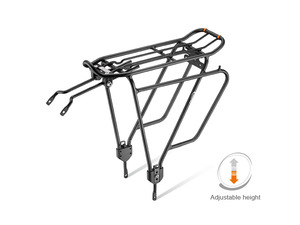 Pannier Racks: Ibera PakRak Touring Bike Carrier Plus+ (Non disc brake)