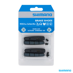 Brake Shoes: Shimano BR-9110 BR-R8010 Brake Pad Inserts Direct R55C4 For Carbon Rim 2 Pair