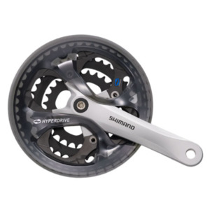 Cranksets: Shimano FC-M361 Front Crankset