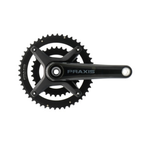 Cranksets: Praxis - Zayante Carbon-S M30 DM Road Cranks