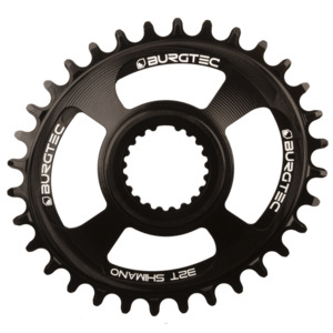 Burgetc Mountain Bike Components: Burgtec Shimano Direct Mount Oval Thick Thin Chainring