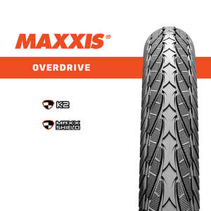 Wheels Tyres: Maxxis - 26" Overdrive