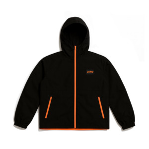 Giddy Black Out Windbreaker Jacket