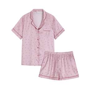 Thea Collection 2022: Thea Satin PJ Set | Hearts