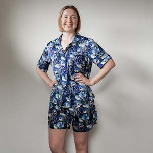 All Sleepwear: Sophia Short PJ Set | Midnight Bloom