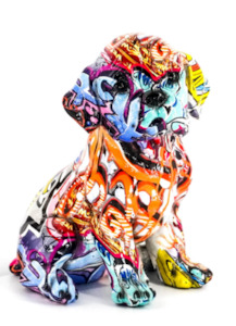 Homeware: Artie Puppy - Graffiti