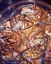 Lights Lighting: STELLAR Woven Orb Fairy Lights