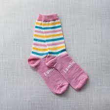 Lamington Merino Socks: Lamington Merino Crew Socks-Picnic