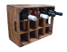 Trays Boards Boxes Baskets: Wooden Wine Crate