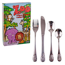Cutlery Serveware: Kids Cutlery Zoo Set