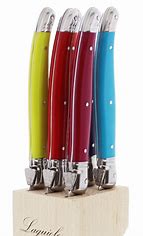 Cutlery Serveware: Laguiole Andre Verdier Steak Knife Block