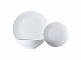 White Basics: Maxwell & Williams WHITE BASICS Tribeca Coupe Dinner Set