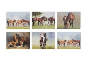 Placemats Table Runners: ASHDENE Mare & Foals Placemats