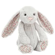 Jelly Cats: JELLY CAT - Blossom Silver Bunny (Medium)