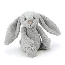 Jelly Cats: JELLY CAT - Silver Bunny (Medium)